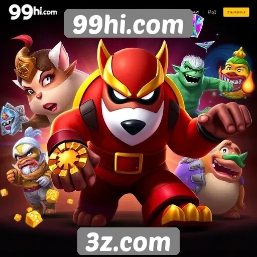 Variedade de jogos disponíveis no 99hi